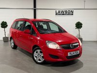 USED 2014 14 VAUXHALL ZAFIRA 1.8 16V Exclusiv MPV 5dr Petrol Manual Euro 5 (120 ps) 