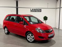 USED 2014 14 VAUXHALL ZAFIRA 1.8 16V Exclusiv MPV 5dr Petrol Manual Euro 5 (120 ps) 