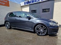 USED 2014 14 VOLKSWAGEN GOLF 2.0 TDI BlueMotion Tech GTD Hatchback 3dr Diesel DSG Euro 6 (s/s) (184 ps) FULL VOLKSWAGEN SERVICE HISTORY !!