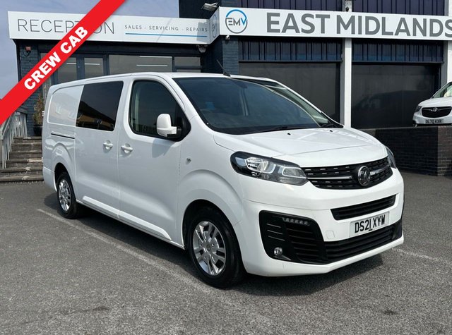 View our Vauxhall Vivaro 2.0 Turbo D 3100 Sportive Crew Van Double Cab 5dr Diesel Manual L2 H1 Euro 6 (s/s) (120 ps)