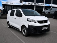 USED 2020 70 PEUGEOT EXPERT 1.5 BlueHDi 1000 Professional Compact Panel Van 6dr Diesel Manual SWB Euro 6 (s/s) (100 bhp) 