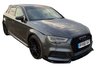 USED 2018 68 AUDI A3 1.0 TFSI 30 Black Edition Sportback 5dr Petrol Manual Euro 6 (s/s) (116 ps) RS3 Bodykit, Carbon Fibre Styling, Akrapovic Exhaust System, Comfort and Sound Pack, Apple CarPlay / Android Auto