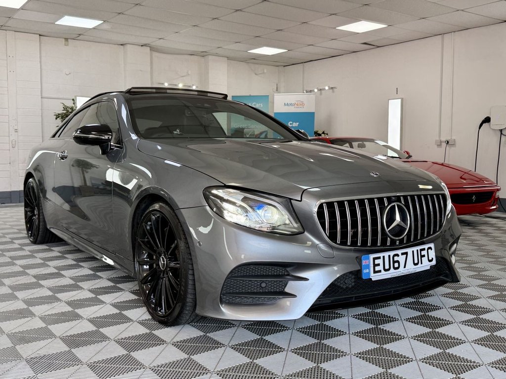 USED 2017 67 MERCEDES-BENZ E CLASS 2.0 E220d AMG Line (Premium Plus) Coupe 2dr Diesel G-Tronic+ Euro 6 (s/s) (194 ps) 