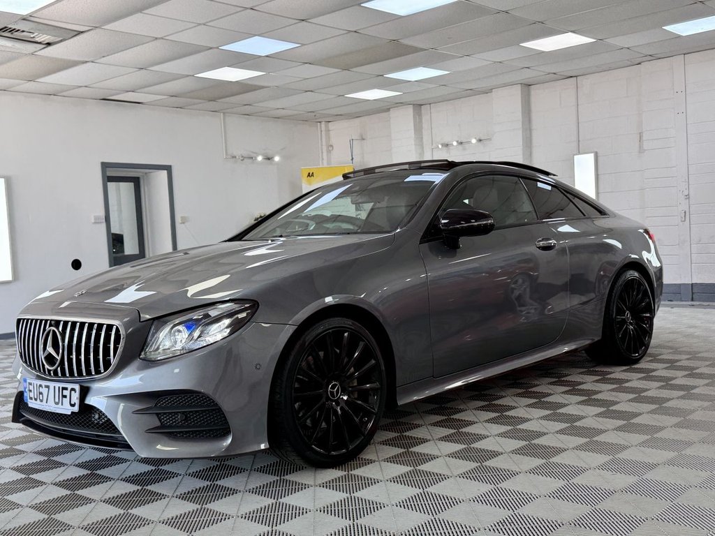 USED 2017 67 MERCEDES-BENZ E CLASS 2.0 E220d AMG Line (Premium Plus) Coupe 2dr Diesel G-Tronic+ Euro 6 (s/s) (194 ps) 