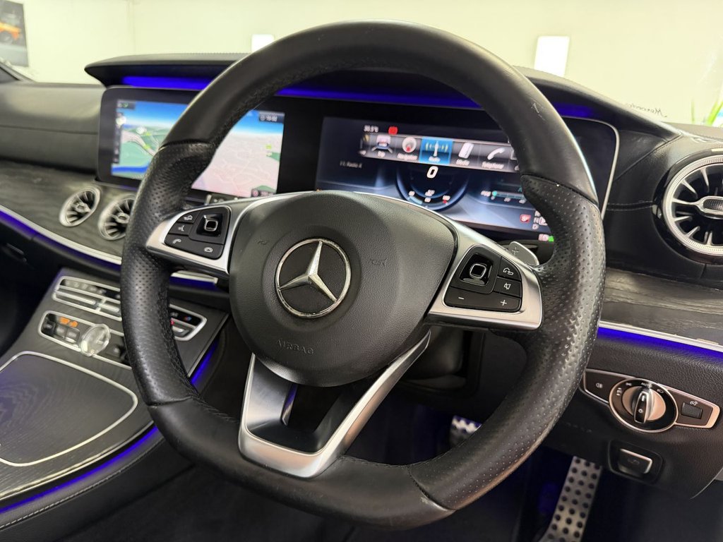 USED 2017 67 MERCEDES-BENZ E CLASS 2.0 E220d AMG Line (Premium Plus) Coupe 2dr Diesel G-Tronic+ Euro 6 (s/s) (194 ps) 