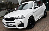 USED 2015 65 BMW X3 20d M-SPORT X-DRIVE 5 DOOR 8-SPEED AUTO 187 BHP (EURO 6) 