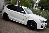 USED 2015 65 BMW X3 20d M-SPORT X-DRIVE 5 DOOR 8-SPEED AUTO 187 BHP (EURO 6) 