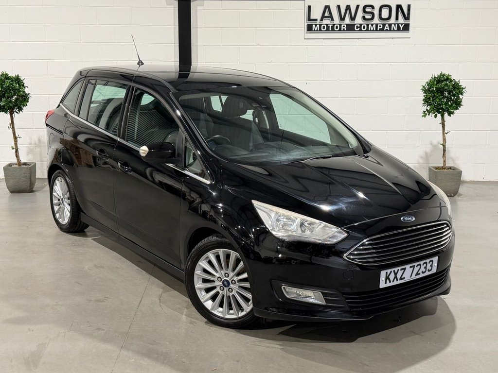 USED 2017 FORD GRAND C-MAX 1.0T EcoBoost Titanium MPV 5dr Petrol Manual Euro 6 (s/s) (Nav) (100 ps) 