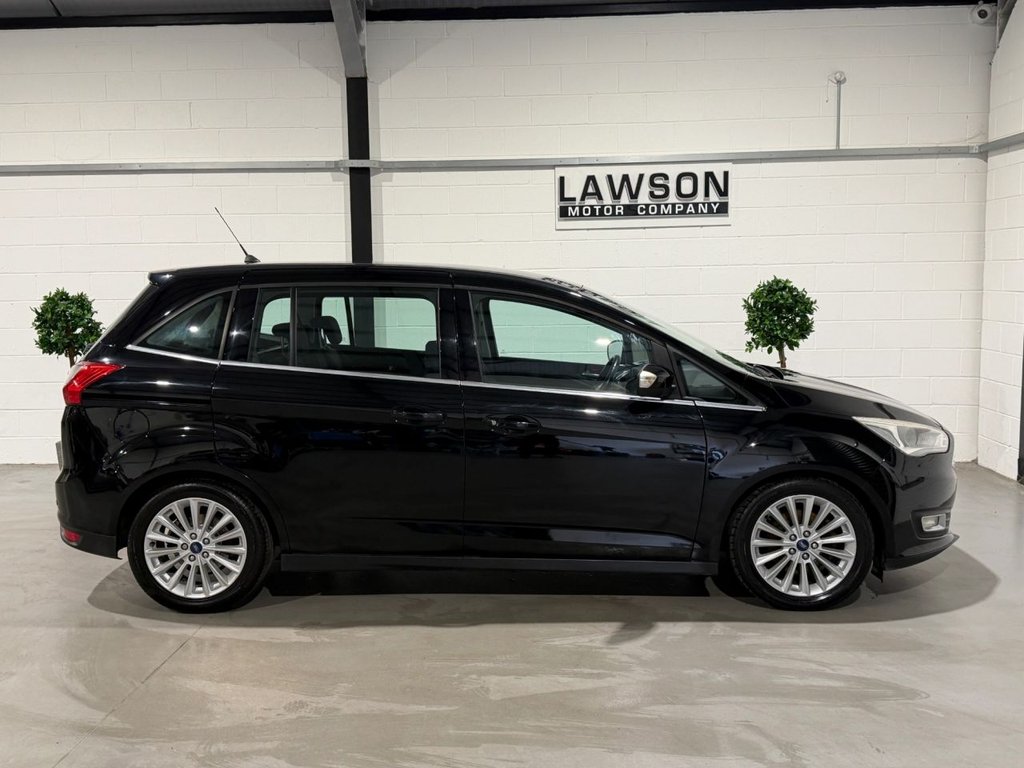 USED 2017 FORD GRAND C-MAX 1.0T EcoBoost Titanium MPV 5dr Petrol Manual Euro 6 (s/s) (Nav) (100 ps) 