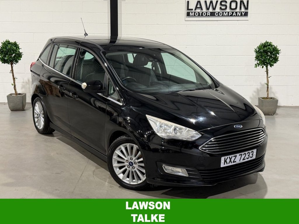 USED 2017 FORD GRAND C-MAX 1.0T EcoBoost Titanium MPV 5dr Petrol Manual Euro 6 (s/s) (Nav) (100 ps) 
