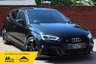 USED 2018 18 AUDI S3 2.0 TFSI Black Edition Sportback 5dr Petrol S Tronic quattro Euro 6 (s/s) (310 ps) TECH PACK|B&O|HEATED SEATS