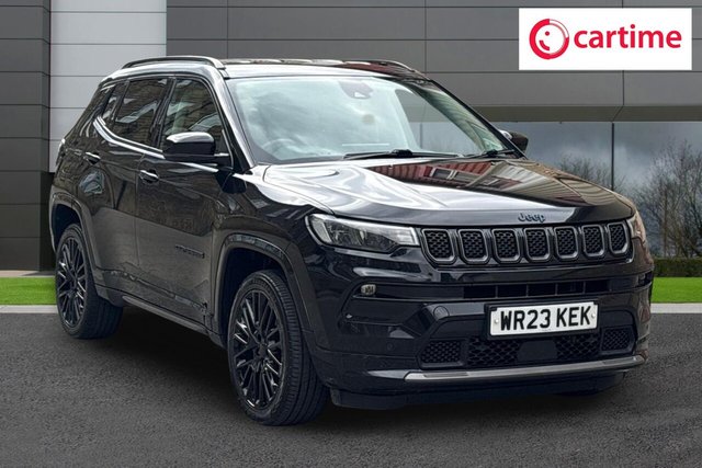 View our Jeep Compass 1.3 GSE T4 11.4kWh S SUV 5dr Petrol Plug-in Hybrid Auto 4xe Euro 6 (s/s) (240 ps) Rear Back Up Camera, Infotainment Plus Pack, Heated Front Seats, Heated Steering Wheel, Touchscreen With Navigation