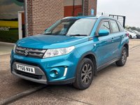 USED 2016 66 SUZUKI VITARA 1.6 SZ4 SUV 5 door Petrol Manual Euro 6 in Blue +DAB RADIO+BLUETOOTH+CD PLAYER