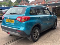 USED 2016 66 SUZUKI VITARA 1.6 SZ4 SUV 5 door Petrol Manual Euro 6 in Blue +DAB RADIO+BLUETOOTH+CD PLAYER