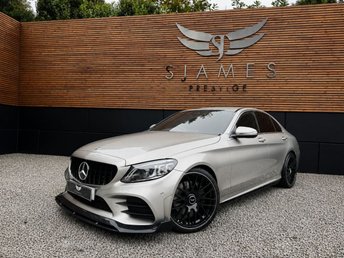 2019 MERCEDES-BENZ C-CLASS 1.5 C200 MHEV EQ Boost AMG Line (Premium) Saloon 4dr Petrol G-Tronic+ Euro 6 (s/s) (198 ps) £15490.00