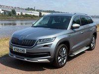 USED 2019 69 SKODA KODIAQ 2.0 TDI Scout SUV 5dr Diesel DSG 4WD Euro 6 (s/s) (7 Seat) (150 ps) **SAT NAV**REVERSE CAMERA**4WD**DSG AUTO**