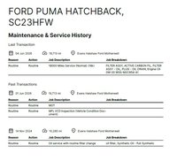USED 2023 23 FORD PUMA 1.0T EcoBoost MHEV ST-Line SUV 5dr Petrol Hybrid Manual Euro 6 (s/s) (125 ps) 1 OWNER FULL DEALER SERVICE HISTORY