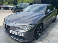 USED 2019 69 ALFA ROMEO GIULIA 2.0T Veloce Saloon 4dr Petrol Auto Euro 6 (s/s) (280 ps) FRONT AND REAR SENSORS USBX3