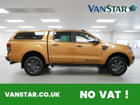 USED 2022 22 FORD RANGER 2.0 EBL 213 BHP WILDTRAK 4WD AUTOMATIC CANOPY ( NO VAT ) 1 OWNER | GLAZED CANOPY | TOW PACK | NO VAT