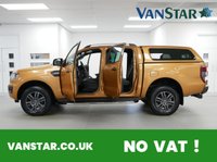 USED 2022 22 FORD RANGER 2.0 EBL 213 BHP WILDTRAK 4WD AUTOMATIC CANOPY ( NO VAT ) 1 OWNER | GLAZED CANOPY | TOW PACK | NO VAT
