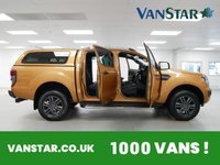 USED 2022 22 FORD RANGER 2.0 EBL 213 BHP WILDTRAK 4WD AUTOMATIC CANOPY ( NO VAT ) 1 OWNER | GLAZED CANOPY | TOW PACK | NO VAT