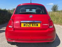 USED 2021 21 FIAT 500 1.0 MHEV Lounge Hatchback 3dr Petrol Manual Euro 6 (s/s) (70 bhp) 