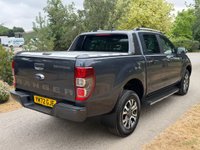 USED 2022 72 FORD RANGER 2.0 EcoBlue Wildtrak Pickup Double Cab 4dr Diesel Auto 4WD Euro 6 (s/s) (213 ps) TOP SPEC WILDTRAK ONE OWNER ROLLER REAR