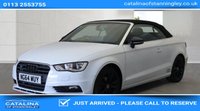 USED 2014 64 AUDI A3 CABRIOLET 1.6 TDI Sport Convertible 2dr Diesel Manual Euro 6 (s/s) (110 ps) 
