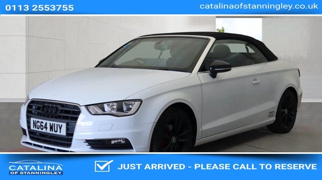 View our Audi A3 Cabriolet 1.6 TDI Sport Convertible 2dr Diesel Manual Euro 6 (s/s) (110 ps)