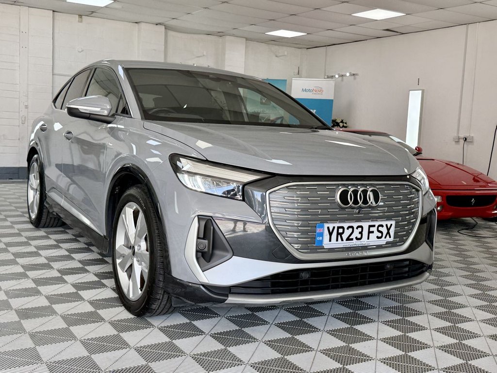 USED 2023 23 AUDI Q4 E-TRON 40 S line Sportback 5dr Electric Auto 82kWh (204 ps) 