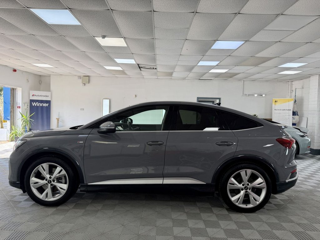 USED 2023 23 AUDI Q4 E-TRON 40 S line Sportback 5dr Electric Auto 82kWh (204 ps) 