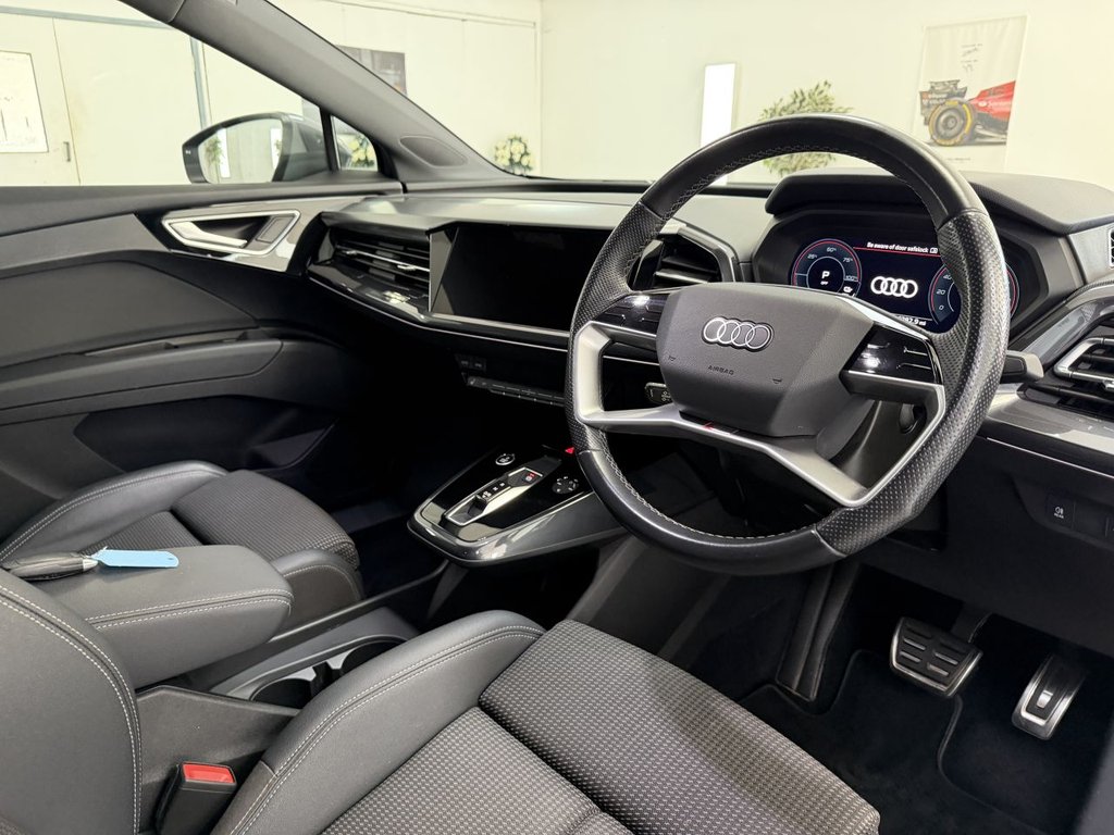 USED 2023 23 AUDI Q4 E-TRON 40 S line Sportback 5dr Electric Auto 82kWh (204 ps) 