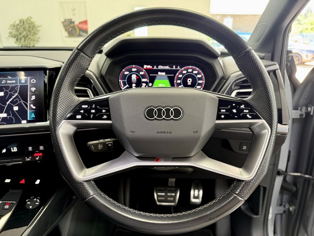 USED 2023 23 AUDI Q4 E-TRON 40 S line Sportback 5dr Electric Auto 82kWh (204 ps) 