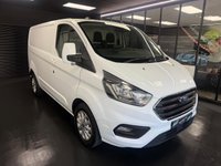 USED 2021 21 FORD TRANSIT CUSTOM 2.0 280 EcoBlue Limited Panel Van 5dr Diesel Manual L1 H1 Euro 6 (s/s) (130 ps) 