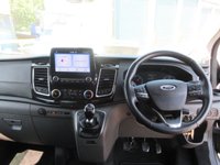 USED 2022 72 FORD TRANSIT CUSTOM 2.0 320 ECOBLUE LIMITED CREW VAN DOUBLE CAB 5DR DIESEL MANUAL L1 H1 EURO 6 (6 SEAT) (130 PS) FORD TRANSIT SIX SEATER LTD CREW CAB METALLIC GREY 72 PLATE 2022 YEAR