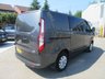 USED 2022 72 FORD TRANSIT CUSTOM 2.0 320 ECOBLUE LIMITED CREW VAN DOUBLE CAB 5DR DIESEL MANUAL L1 H1 EURO 6 (6 SEAT) (130 PS) FORD TRANSIT SIX SEATER LTD CREW CAB METALLIC GREY 72 PLATE 2022 YEAR