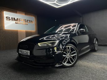 2014 AUDI S3 2.0 TFSI Hatchback 3dr Petrol Manual quattro Euro 6 (s/s) (300 ps) £14995.00