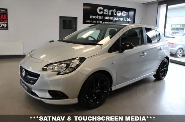 View our Vauxhall Corsa 1.4i SRi VX Line Nav Black Hatchback 5dr Petrol Manual Euro 6 (s/s) (90 ps)