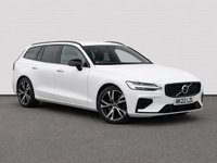 USED 2022 22 VOLVO V60 2.0 B3 MHEV R-Design Estate 5dr Petrol Hybrid DCT Auto Euro 6 (s/s) (163 ps) NAV, SENSORS, HEATED SEATS, CARPLAY
