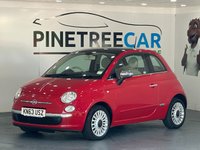 USED 2013 63 FIAT 500 1.2 Lounge Hatchback 3dr Petrol Manual Euro 6 (s/s) (69 bhp) 