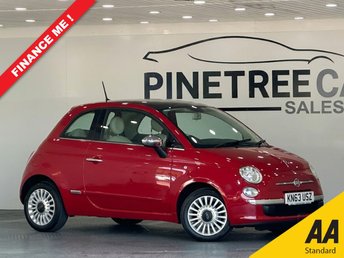 2013 FIAT 500 1.2 Lounge Hatchback 3dr Petrol Manual Euro 6 (s/s) (69 bhp) &pound;3999.00