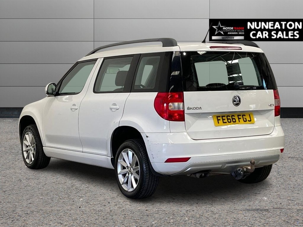 USED 2016 66 SKODA YETI 1.2 TSI S SUV 5dr Petrol Manual Euro 6 (s/s) (110 ps) 