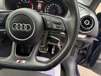 USED 2016 66 AUDI A3 1.4 TFSI CoD S line Sportback 5dr Petrol S Tronic Euro 6 (s/s) (150 ps) ULEZ+1FO+SH+NAV+SENSOR