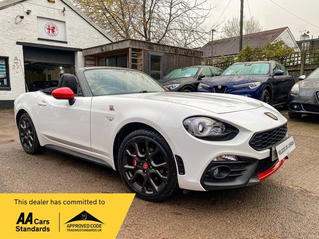 View our Abarth 124 Spider range