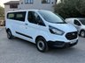 USED 2022 22 FORD TRANSIT CUSTOM 2.0 320 EcoBlue Leader 9 Seat Kombi Double Cab 5dr Diesel Manual L2 H1 Euro 6 (s/s) (130 ps) 9 Seat Kombi - Rear A/C - Clear Glass