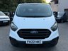 USED 2022 22 FORD TRANSIT CUSTOM 2.0 320 EcoBlue Leader 9 Seat Kombi Double Cab 5dr Diesel Manual L2 H1 Euro 6 (s/s) (130 ps) 9 Seat Kombi - Rear A/C - Clear Glass