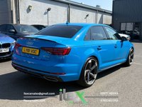 USED 2019 19 AUDI A4 2.0 TDI 40 Black Edition Saloon 4dr Diesel S Tronic Euro 6 (s/s) (190 ps) Turbo Blue Black Edition