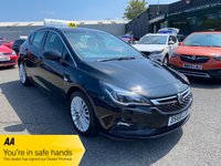 USED 2018 68 VAUXHALL ASTRA 1.6i Turbo GPF Elite Nav Hatchback 5dr Petrol Manual Euro 6 (s/s) (200 ps) SUPPLIED WITH  AA WARRANTY