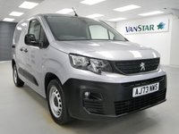 USED 2024 73 PEUGEOT PARTNER 1.5 BLUEHDI 100 BHP 1000 PROFESSIONAL PREMIUM PLUS 6DR 2024 YEAR | 1 OWNER | AIR CON | 6 DOORS
