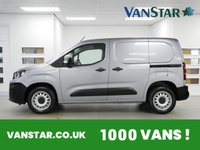 USED 2024 73 PEUGEOT PARTNER 1.5 BLUEHDI 100 BHP 1000 PROFESSIONAL PREMIUM PLUS 6DR 2024 YEAR | 1 OWNER | AIR CON | 6 DOORS